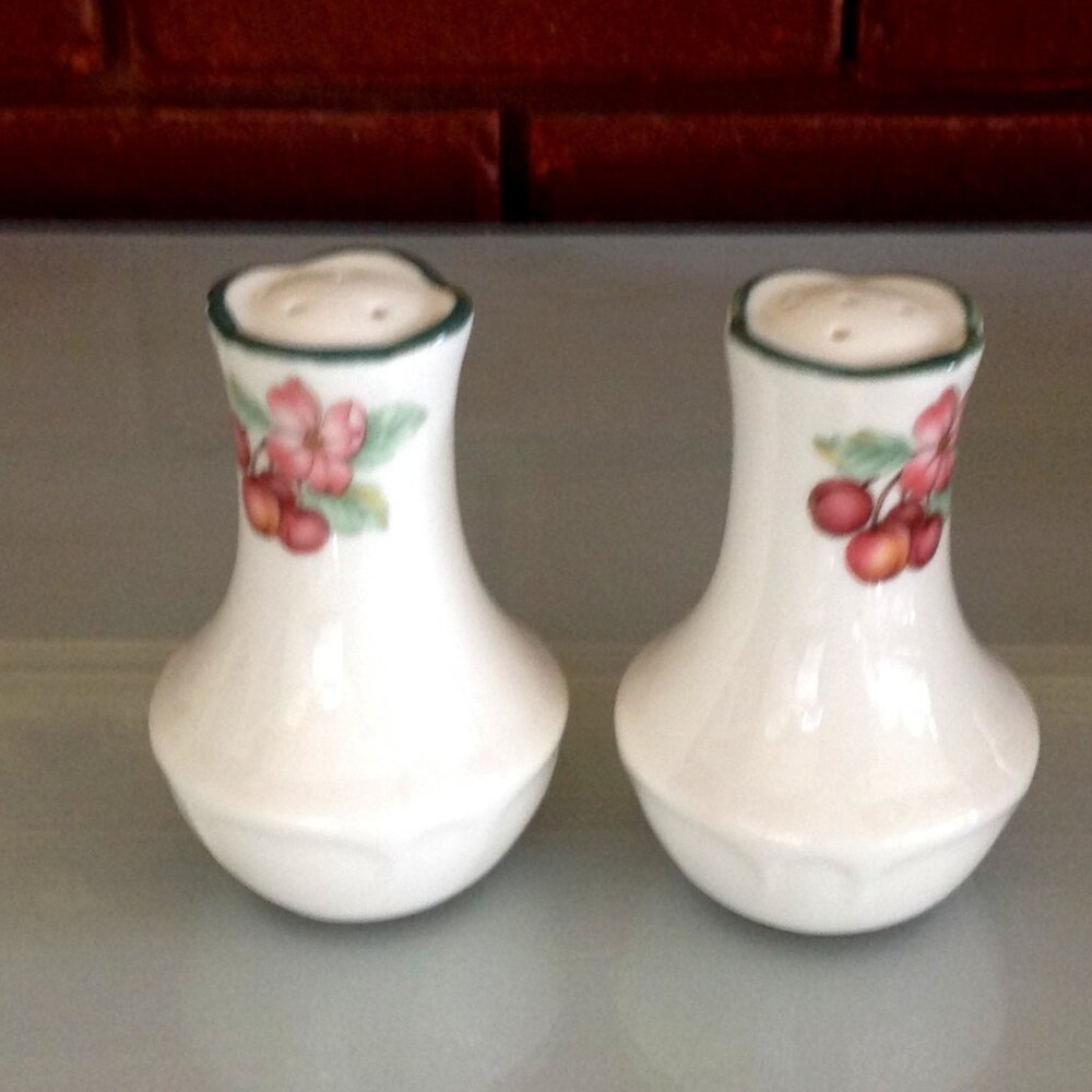 Noritake Marketplace Discontinued Pattern Salt & Pepper Shakers